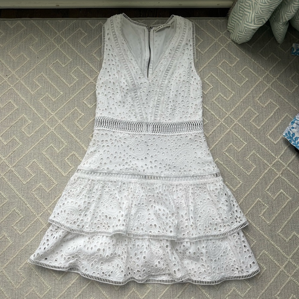 Alice and Olivia Lace Mini Dress